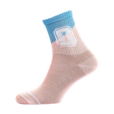 Акція на Шкарпетки жіночі Siela RT1322-113 О, високі, спортивні, рожево-блакитні, розмір 36-39 від Eva