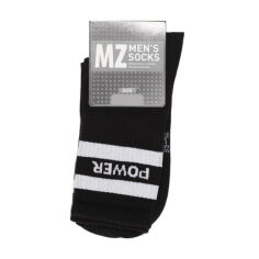 Акція на Шкарпетки чоловічі Modna Zona RT1321-064 Power високі, спортивні, чорні, розмір 43-46 від Eva