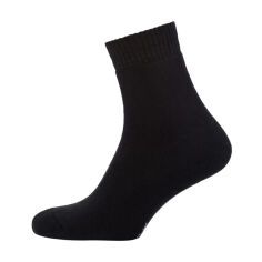 Акція на Шкарпетки жіночі Siela RT1212-032 високі, махрові, чорні, розмір 39-42 від Eva