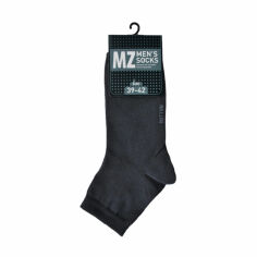 Акция на Шкарпетки чоловічі Modna Zona RT1311-003 середні, демісезоні, темно-сірі, розмір 39-42 от Eva