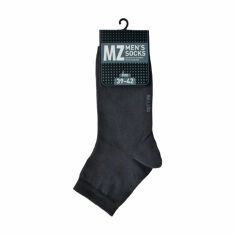 Акція на Шкарпетки чоловічі Modna Zona RT1311-003 середні, демісезоні, темно-сірі, розмір 43-46 від Eva
