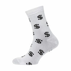 Акція на Шкарпетки чоловічі Modna Zona RT1311-028 $, високі, білі, розмір 43-46 від Eva
