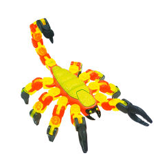 Акция на Фігурка Klixx Creaturez Fidget Скорпіон жовто-червоний (KX110_B) от Будинок іграшок