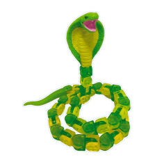 Акція на Фігурка Klixx Creaturez Fidget Кобра зелена (KX130_B) від Будинок іграшок