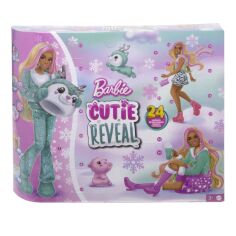 Акція на Адвент-календар Barbie Cutie Reveal (HJX76) від Будинок іграшок