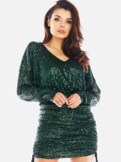 Акция на Плаття Awama A398 292211 XL Green от Rozetka