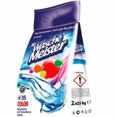 Акция на Порошок для стирки Wasche Meister Color 2,625кг от MOYO