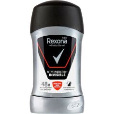 Акція на Антиперспирант-стик Rexona Men Активная защита Невидимый на черной и белой одежде 50мл від MOYO