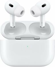 Акція на Навушники Apple AirPods Pro with MagSafe Case USB-C (2-ге покоління) (MTJV3TY/A) від Rozetka