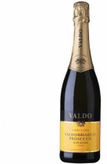 Акція на Вино игристое Valdo Marca Oro Valdobbiadene Prosecco Superiore Extra Dry, белое сухое, 0.75л 11% (АLR13011) від Stylus