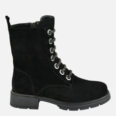 Акція на Жіночі зимові черевики високі Blizzarini FM177-M860-P003 40 25 см Чорні від Rozetka