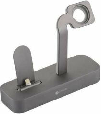 Акция на COTEetCI Base5 Dock Stand Gray (CS2095-GY) for Apple iPhone and Apple Watch от Y.UA