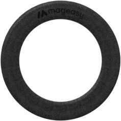 Акция на Магнит Switcheasy MagDoka Disc MagSafe Ring Black (ME-103-222-277-11) for iPhone 15 I 14 I 13 I 12 series от Stylus