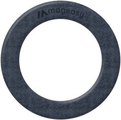 Акция на Магнит Switcheasy MagDoka Disc MagSafe Ring Blue (ME-103-222-277-144) for iPhone 15 I 14 I 13 I 12 series от Stylus