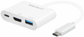 Акція на Macally Adapter USB-C to HDMI+USB 3.0+USB-C (UCHDMI4K) від Stylus