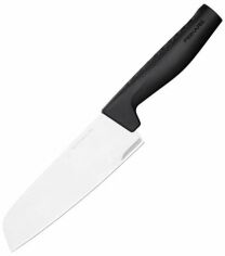 Акция на Нож Santoku Fiskars Hard Edge Сантоку 15 см (1051761) от Stylus