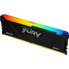 Акція на Память для ПК Kingston DDR4 32GB 3600 FURY Beast RGB (KF436C18BB2A/32) від MOYO