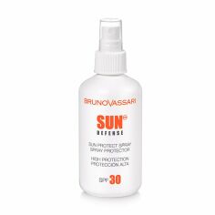 Акція на Сонцезахисний спрей для тіла Bruno Vassari Sun Defense Sun Protect Spray SPF 30, 200 мл від Eva