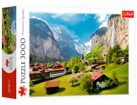 Акция на Пазли Trefl Лаутербруннен Швейцарія 3000 елементів (33076) от Будинок іграшок
