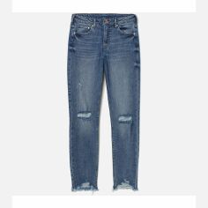 Акция на Джинси Skinny жіночі H&M Q2109-904993 32 Сині от Rozetka