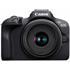 Акція на Фотокамера бездзеркальна Canon EOS R100 RF-S 18-45 IS STM (6052C034) від Comfy UA