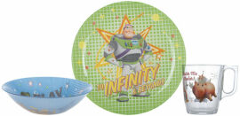 Акция на Набор детский на 1 персону из 3 предметов Luminarc Disney Toy Story (P9344) от Stylus