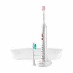 Акція на Зубна електрощітка Sencor Electric Sonic Toothbrush SOC 3313PW біла, 1 шт від Eva