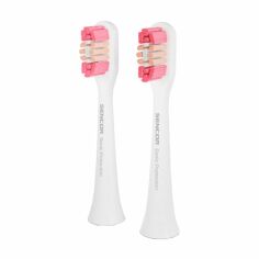 Акция на Змінні насадки для електричної зубної щітки Sencor Toothbrush Heads SOX 103 білі, 2 шт от Eva