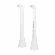 Акція на Змінні насадки для електричної зубної щітки Sencor Toothbrush Heads SOX 107 білі, 2 шт від Eva
