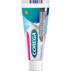 Акція на Крем для фиксации зубных протезов Corega Экстра сильный без вкуса 40мл від MOYO