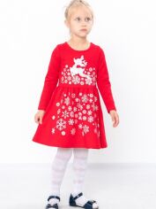 Акція на Дитяча тепла сукня для дівчинки Носи своє 1540230 128 см Червона (сніжинки) (p-7472-143160) від Rozetka