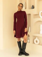 Акція на Сукня коротка осіння жіноча Seventeen 2139.5580 SM Марсала від Rozetka