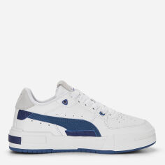 Акция на Кросівки дитячі Puma Ca Pro Glitch Jr 39082101 37 (4) Puma White - Lake Blue - Feather Gray от Rozetka