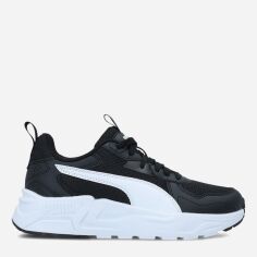 Акція на Підліткові кросівки для хлопчика Puma Trinity Lite Jr 39144301 39 Puma Black-Puma Black-Puma White від Rozetka