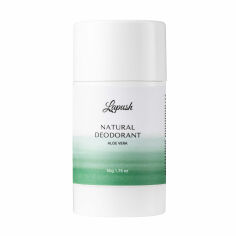 Акція на Натуральний дезодорант-стік Lapush Natural Deodorant Aloe Vera жіночий, 50 г від Eva