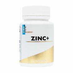 Акція на Дієтична добавка в капсулах ABU Zinc+ Цинк цитрат з вітаміном С та лемонграсом, 60 шт від Eva
