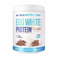Акція на Дієтична добавка протеїн в порошку AllNutrition Egg White Protein Шоколад, 510 г від Eva