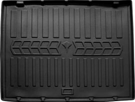 Акция на Килимок в багажник Stingray RENAULT Clio III (2005-2012) universal/lower trunk Чорний от Rozetka