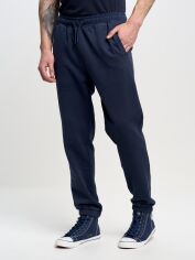 Акція на Спортивні штани чоловічі Big Star Trousers 190021 XL Темно-синій від Rozetka