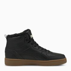 Акція на Чоловічі зимові черевики Puma Rebound JOY Fur 37557606 45 (10.5) 29.5 см Puma Black-Puma Black-Gum-Whisper White від Rozetka