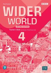 Акция на Wider World (2nd Edition) 4 Teacher's Book + Teacher's Portal Access Code от Y.UA