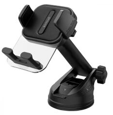 Акція на Proove Car Holder Crystal Clamp Suction Type Black від Y.UA