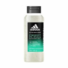 Акція на Чоловічий гель для душу Adidas Deep Clean Shower Gel з ефектом пілінгу, 250 мл від Eva