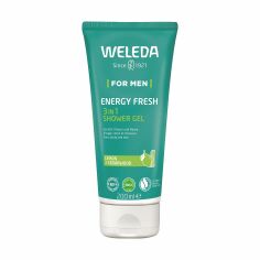 Акция на Чоловічий енергетичний гель для душу Weleda For Men Energy Fresh 3in1 Shower Gel, 200 мл от Eva