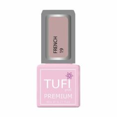 Акция на Гель-лак для нігтів Tufi profi Premium French 19 Пильна троянда, 8 мл от Eva