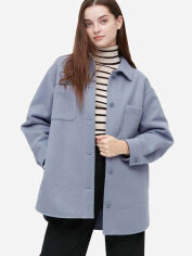 Акція на Куртка демісезонна жіноча Uniqlo 71706823 M Блакитна від Rozetka