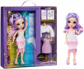 Акція на Лялька Rainbow High Fantastic Fashion Violet Willow з аксесуарами (587385) від Y.UA