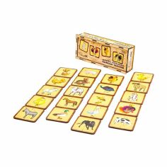 Акция на Дерев'яна головоломка PuzzleOK Свійські тварини, 40 деталей, від 3 років (Puz-37351) от Eva