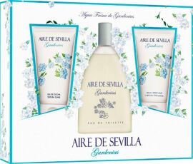 Акція на Набір для жінок Instituto Espanol Aire De Sevilla Gardenias Туалетна вода 150 мл + Крем для тіла 150 мл + Гель для душу 150 мл від Rozetka