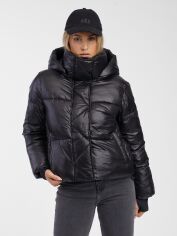 Акція на Куртка зимова жіноча GAP 742127-02 L Чорна від Rozetka